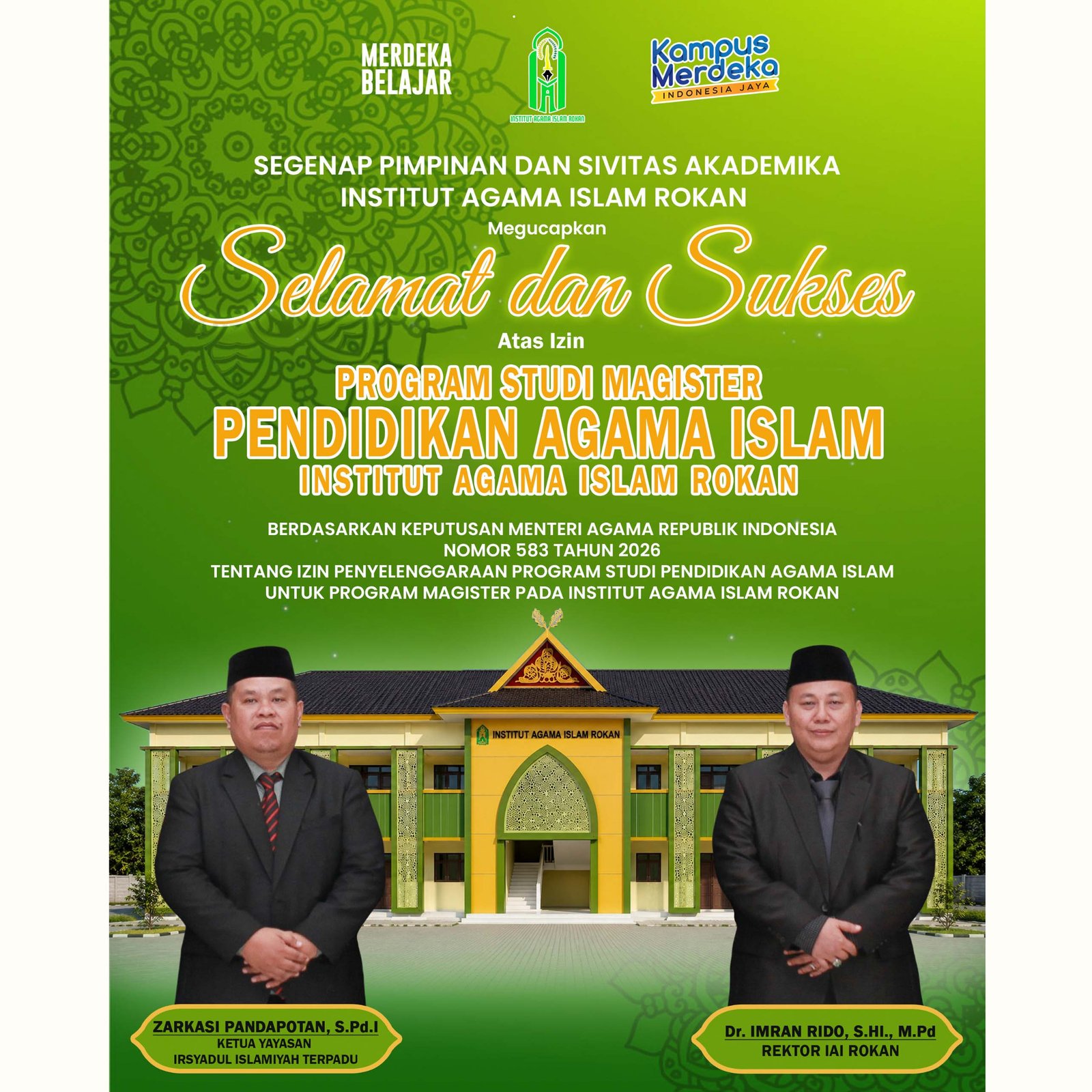 institut agama islan rokan berita